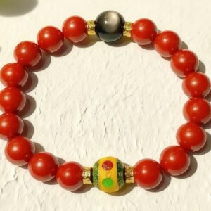 D86 Bead Bracelet: Radiant Male God